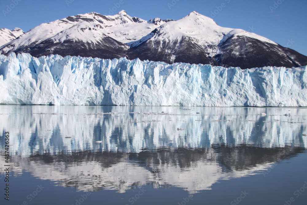 The Perito Moreno Glacier is a glacier located in the Los Glaciares National Park in southwest Santa Cruz Province, Argentina. The Perito Moreno Glacier is a glacier located in the Los Glaciares National Park in southwest Santa Cruz Province, Argentina.