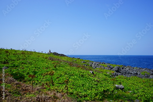 Cape Hedo in Okinawa  Japan -                        