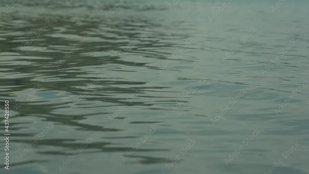 Lake surface with light reflecting Lake surface with light reflecting