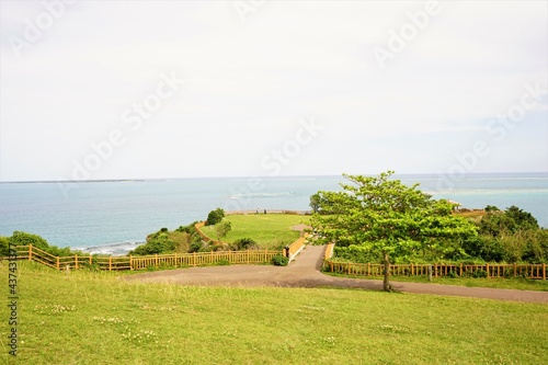 Cape Chinen Park in Okinawa, Japan - 沖縄 知念岬 公園 photo