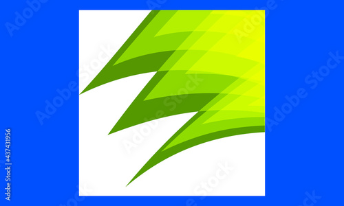  green background art