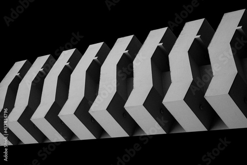 Black and white patterns