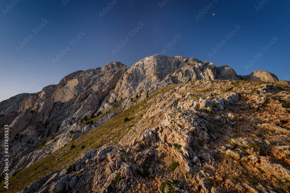 Summer sunrise from the Verdet mountain pass in Pedraforca (Barcelona province, Catalonia, Spain) Summer sunrise from the Verdet mountain pass in Pedraforca (Barcelona province, Catalonia, Spain)