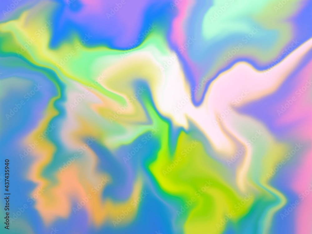 Abstract multicolor background from streaks and spots.