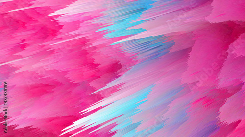 Beautiful Abstract Pinkish Blue Photo