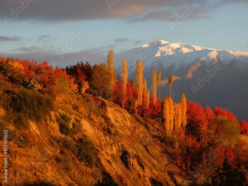 This is the Alamut Valley in Iran. Best visited in late October for the spectacular autumn colours