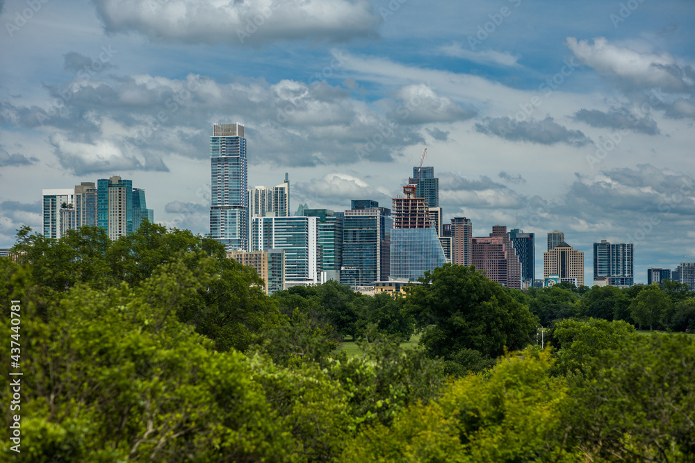 Austin Skyline from Zilker 