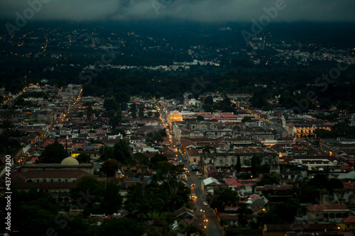 Paisaje Ciudad Colonial La Antigua Guatemala 