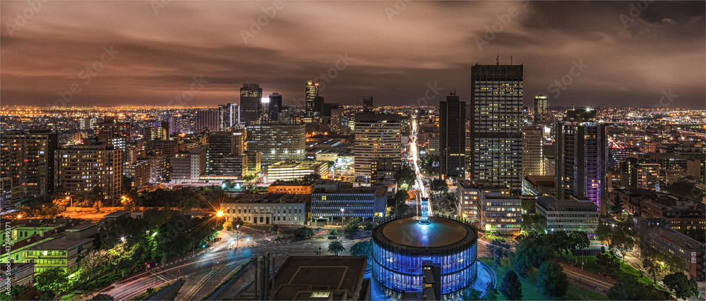 Obraz premium view of the city