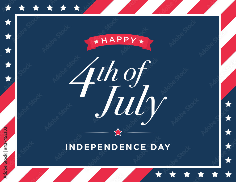 4th of July Banner, Fourth of July, Holiday Banner, Independence Day Background, July 4th Background, 4th of July Background, Parade Background, Patriotic Banner Vector 4th of July Banner, Fourth of July, Holiday Banner, Independence Day Background, July 4th Background, 4th of July Background, Parade Background, Patriotic Banner Vector