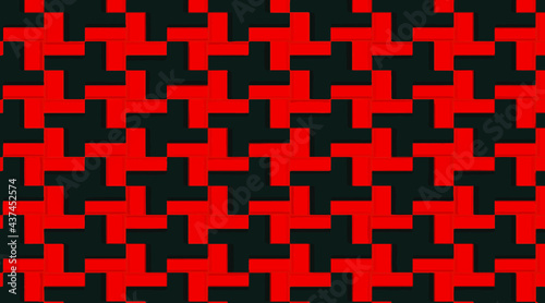  abstract background with multicolored repeated shapes.