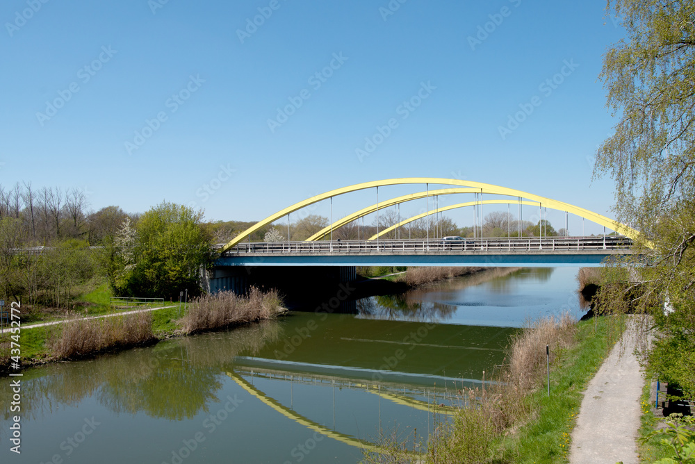 Bundesautobahn-Brücke über Datteln-Hamm-Kanal, Nr. 493a,
