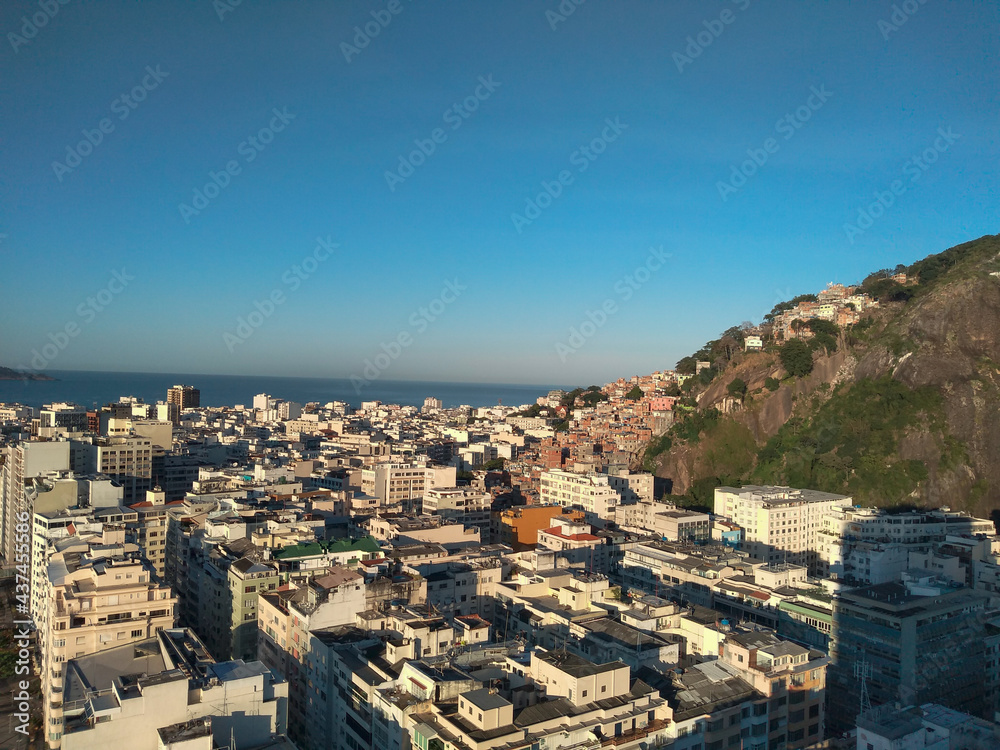 view of the city Rio de Janeiro