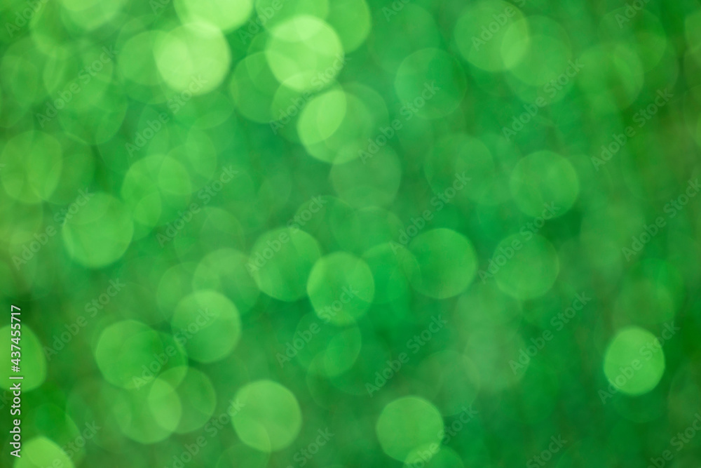 Green abstract defocus background bokeh light circles Green abstract defocus background bokeh light circles