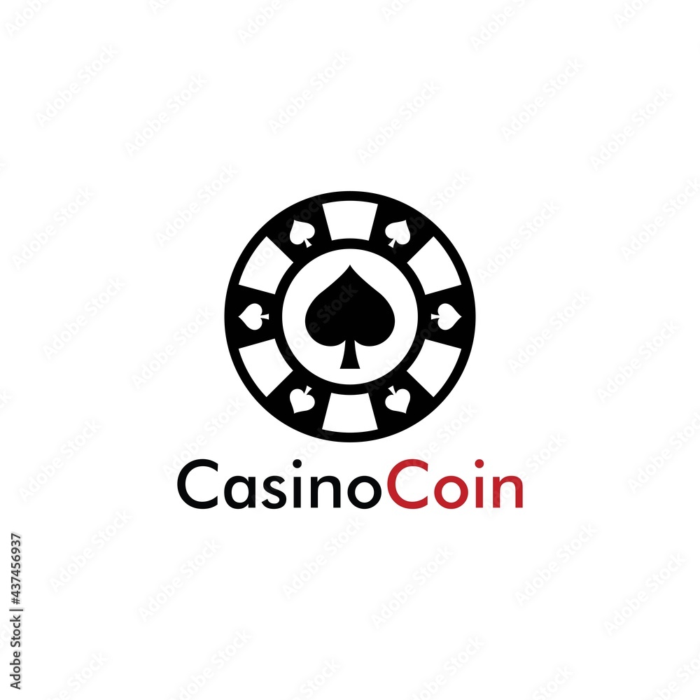 Casino coin logo design for casino business, gamble, card game, speculate, etc Casino coin logo design for casino business, gamble, card game, speculate, etc