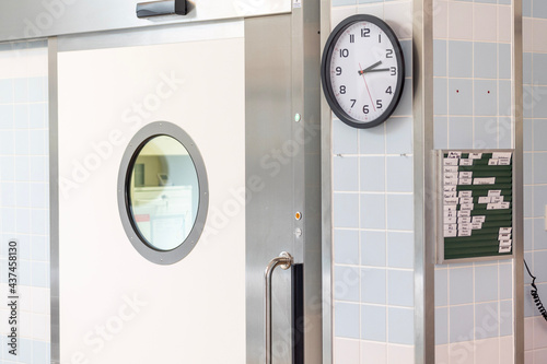 in a old hospital