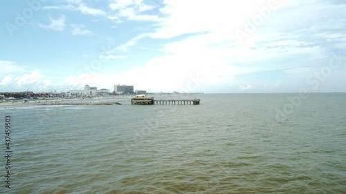 Fishing Pier in Galveston photo