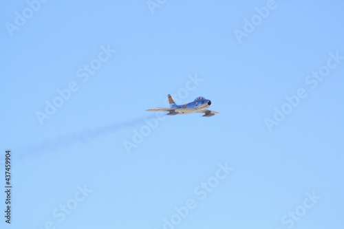airplane in flight