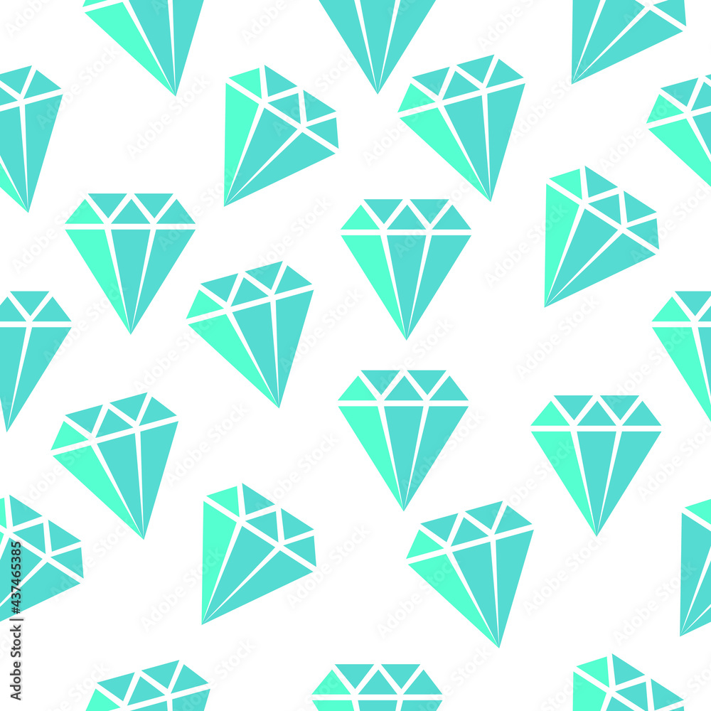 blue diamond seamless pattern design blue diamond seamless pattern design