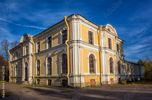 historical estate Znamenka Palace in St. Petersburg Russia © ilozavr