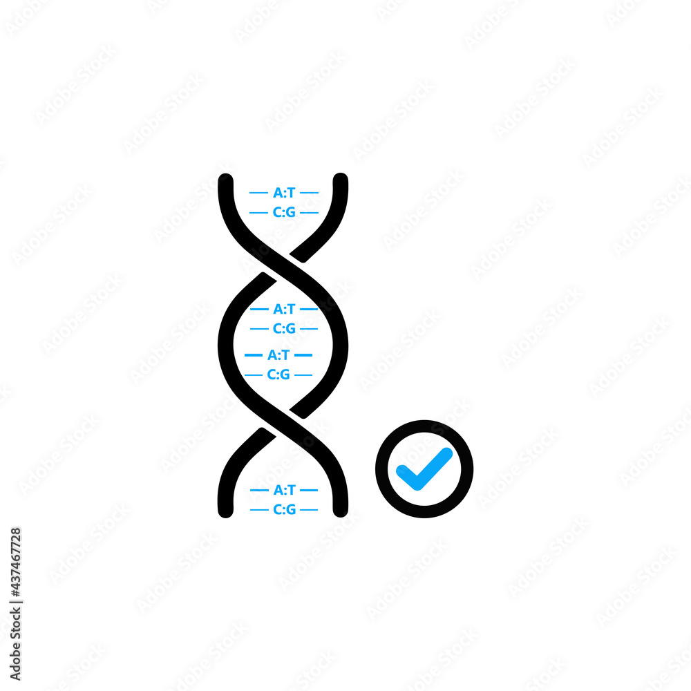 creative dna Authentication colorful Icon creative dna Authentication colorful Icon