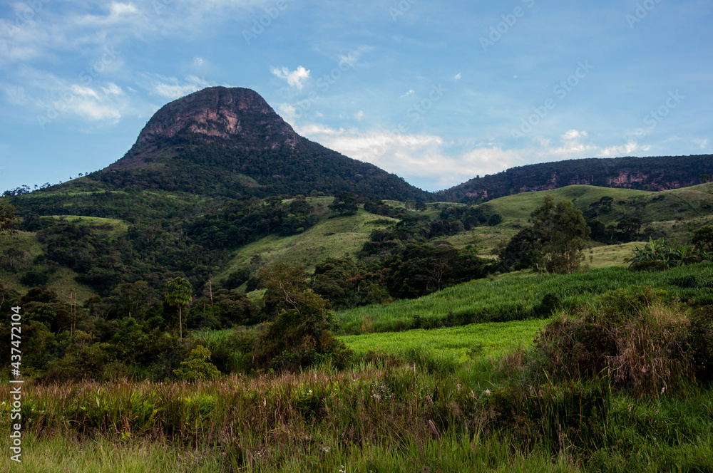 Fototapeta premium Pico do Pão de Angu, Olaria, Brasil
