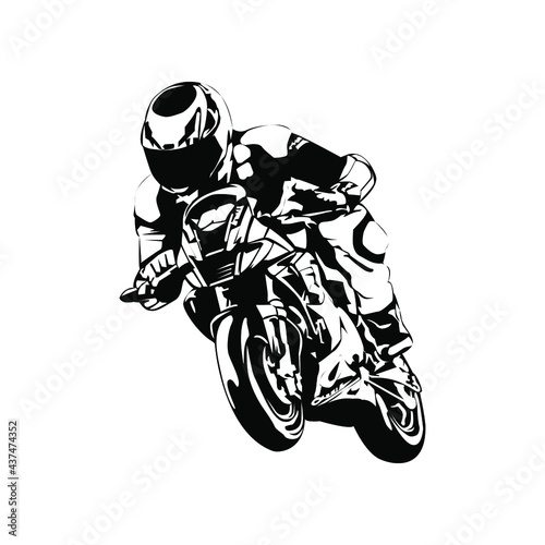 Illustration Vector graphic of Bike Motorcycle design