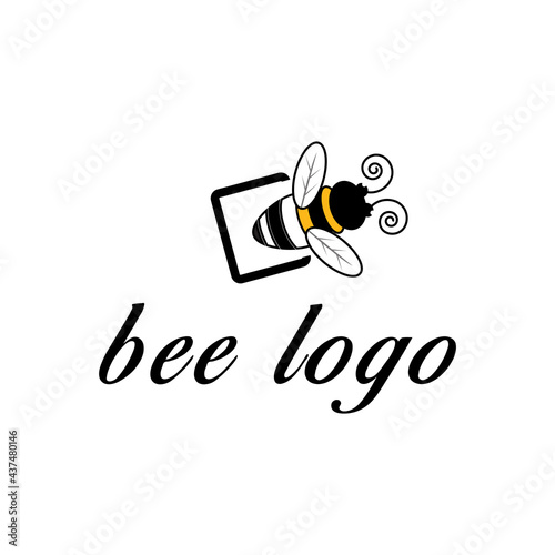 bee logo initial c