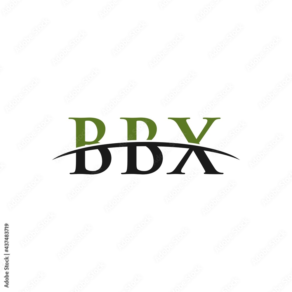 BBX initial swoosh horizon, letter logo designs corporate inspiration