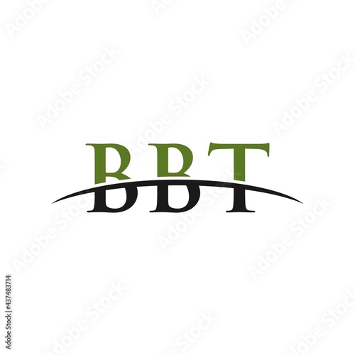 BBT initial swoosh horizon, letter logo designs corporate inspiration photo