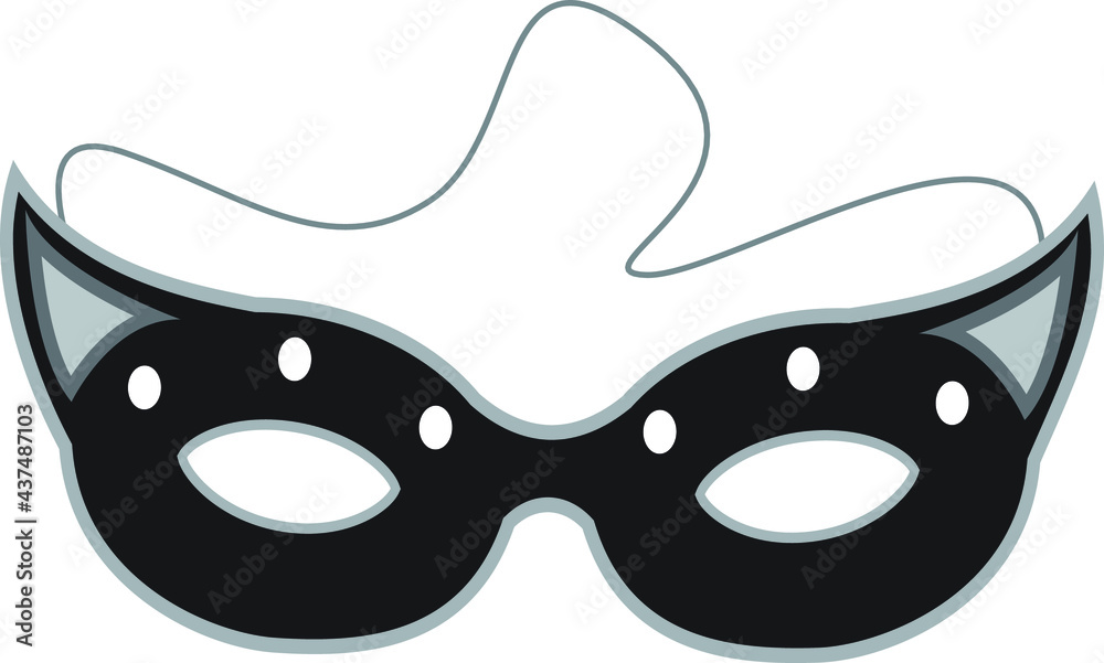 carnival mask isolated on white background carnival mask isolated on white background