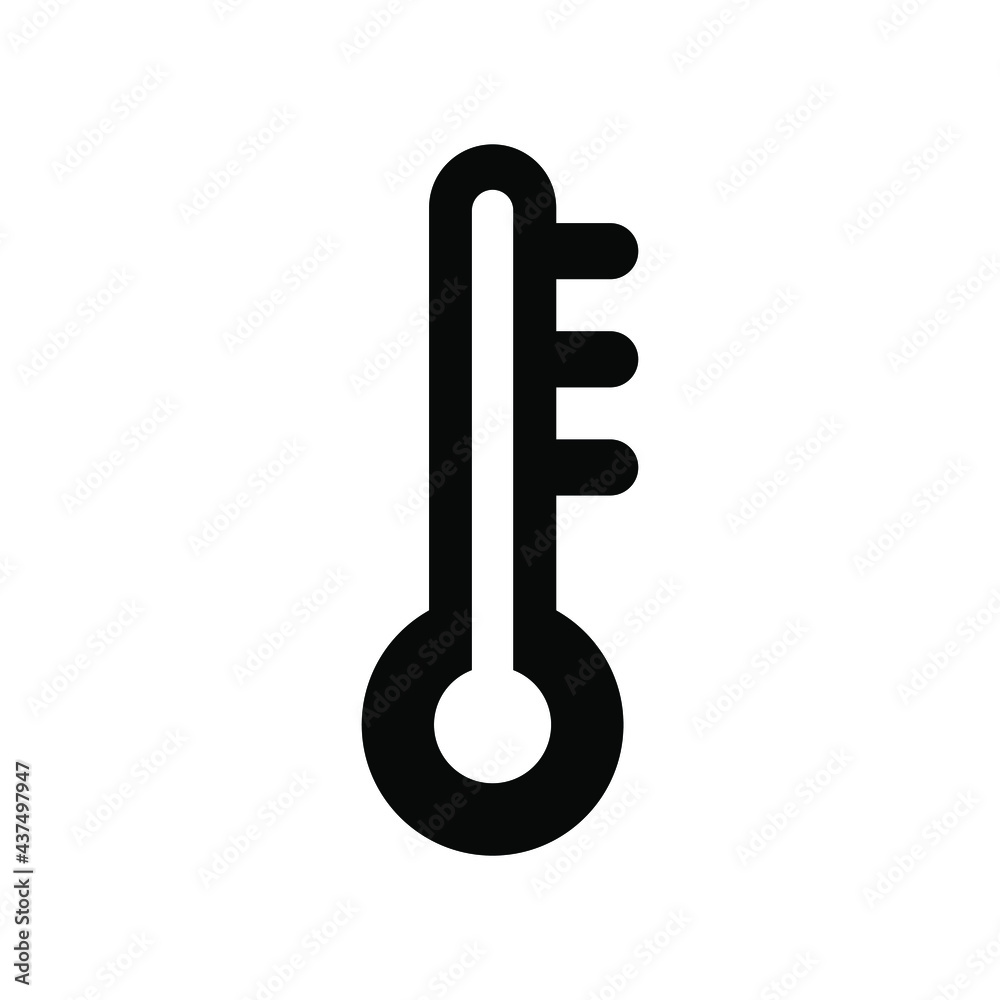 Thermometer icon vector graphic illustration Thermometer icon vector graphic illustration