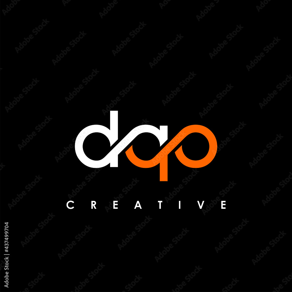 DQO Letter Initial Logo Design Template Vector Illustration
