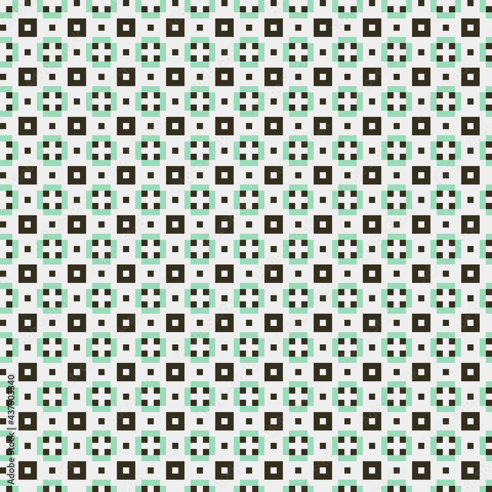 Fototapeta premium Abstract Cross Pattern generative computational art illustration