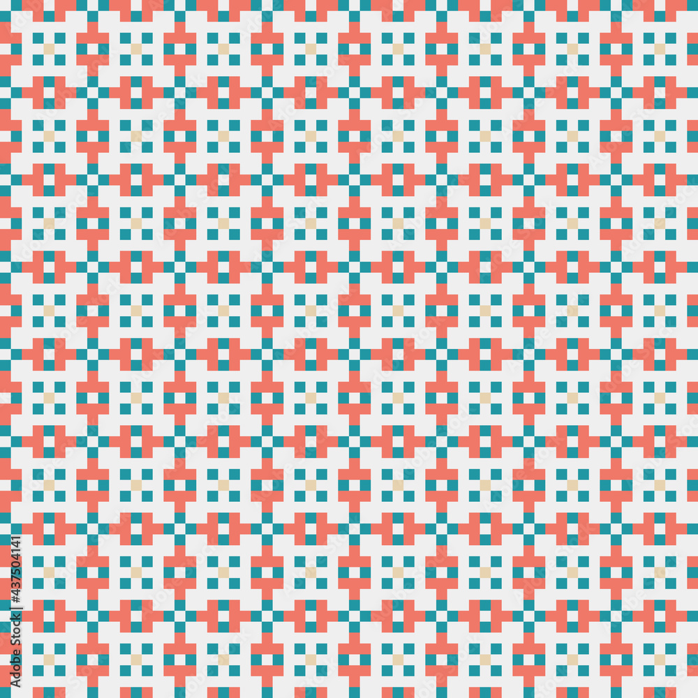 Abstract Cross Pattern generative computational art illustration Abstract Cross Pattern generative computational art illustration