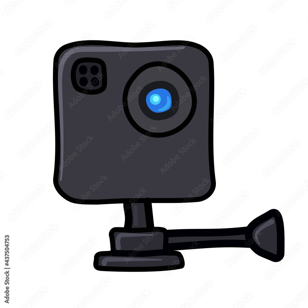 action camera cartoon icon action camera cartoon icon