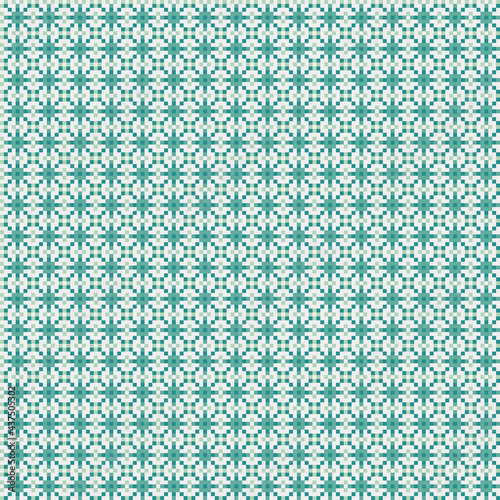 Abstract Cross Pattern generative computational art illustration