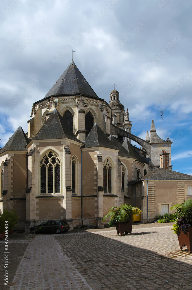 Blois, France. Cathedral Saint Louis