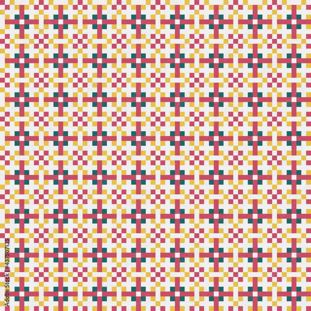 Abstract Cross Pattern generative computational art illustration Abstract Cross Pattern generative computational art illustration