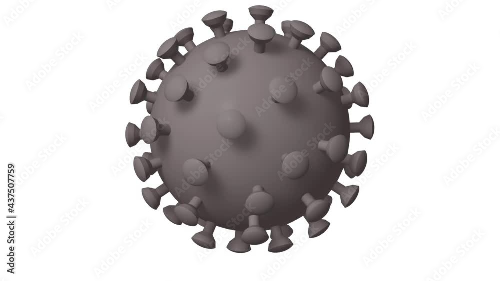 3D animation of viruses (with alpha matte) 3D animation of viruses (with alpha matte)
