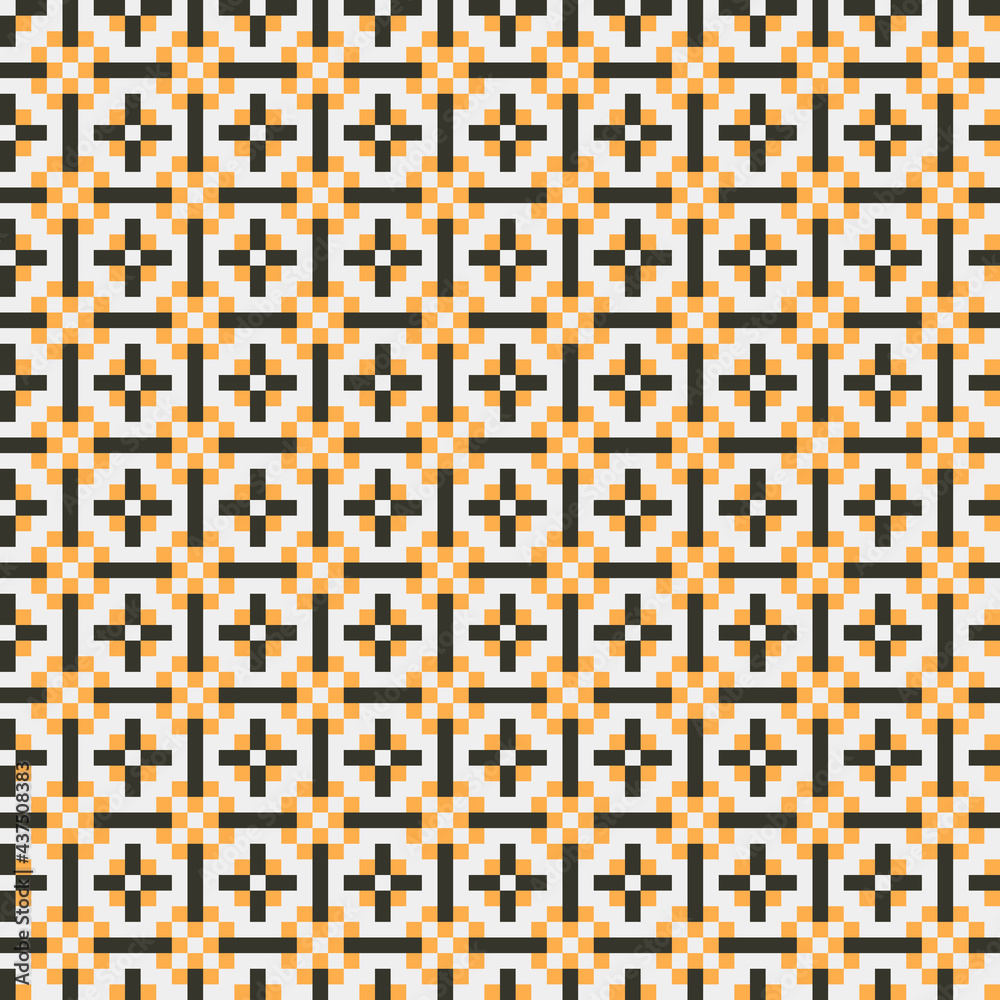 Abstract Cross Pattern generative computational art illustration Abstract Cross Pattern generative computational art illustration