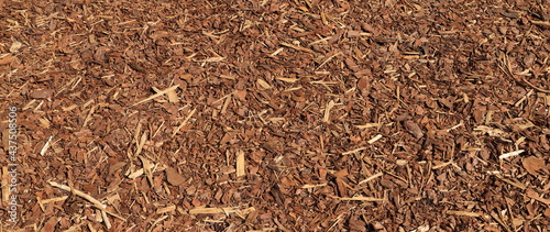 Foto Wood chips as a background