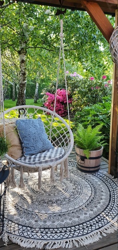 furniture in garden