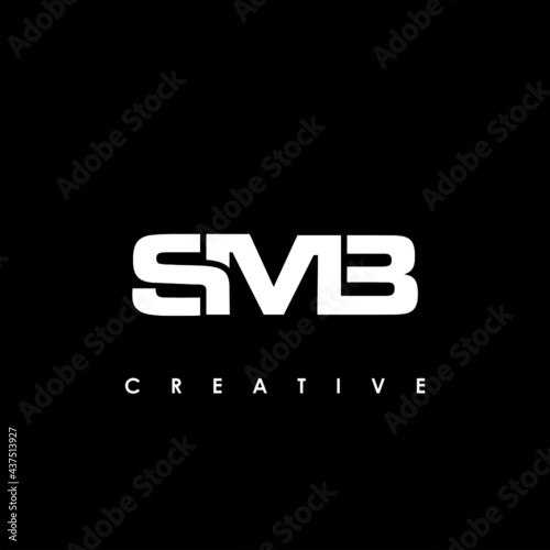 SMB Letter Initial Logo Design Template Vector Illustration