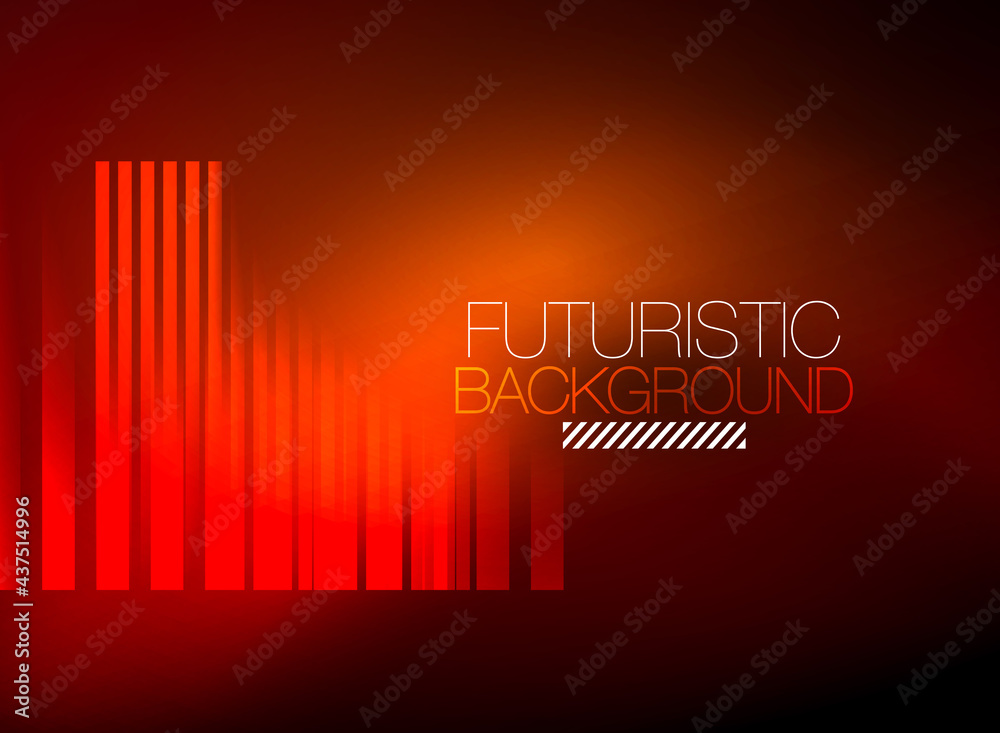 Bright neon color techno abstract background, shiny glowing neon lines in the dark background Bright neon color techno abstract background, shiny glowing neon lines in the dark background