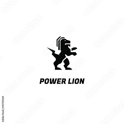 Power Lion | Animal Logo Power