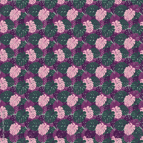  seamless pattern with  leaves