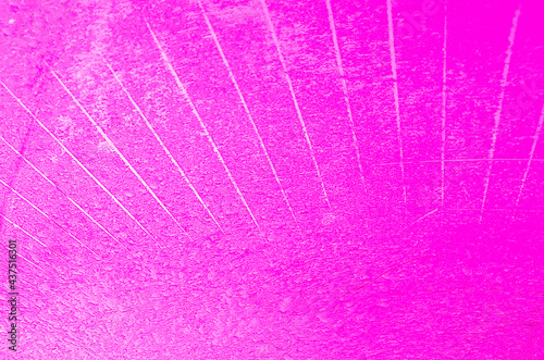 hot pink background with ice texture and wiper marks