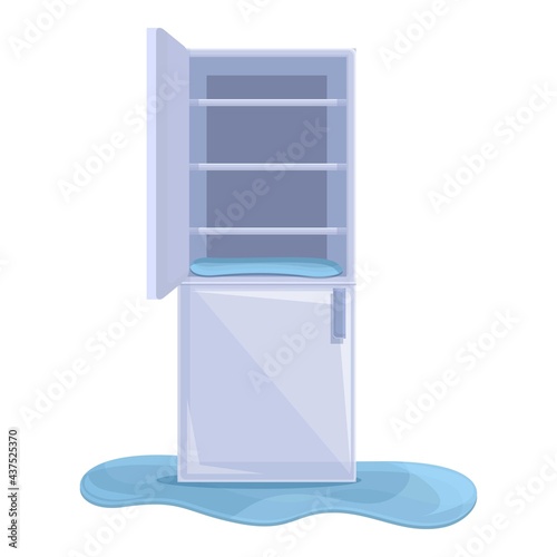Fast refrigerator repair icon. Cartoon of Fast refrigerator repair vector icon for web design isolated on white background
