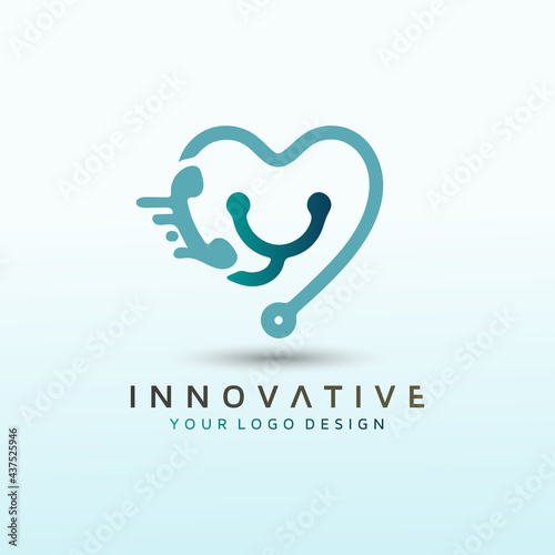 unique logo to blow the telemedicine field away